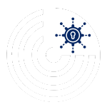 secure voyager logo white